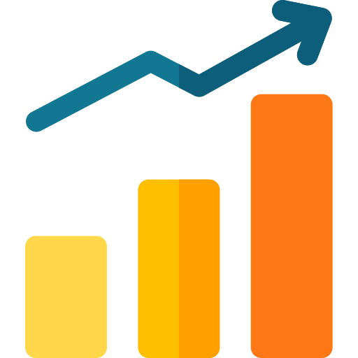 Growth Graphique décrivant l'efficacité des techniques de référencement.